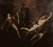 Johann Heinrich Fuseli Theodore Meets in the Wood the Spectre of His Ancestor Guido Cavalcanti Spain oil painting artist